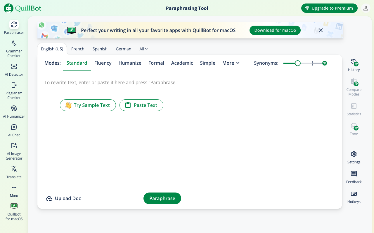 QuillBot — AI-powered writing assistant used by 75 million people